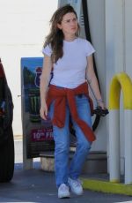 ADDISON TIMLIN at a Gas Station in Los Angeles 08/25/2023