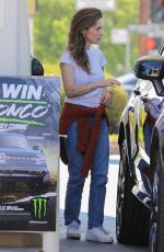 ADDISON TIMLIN at a Gas Station in Los Angeles 08/25/2023