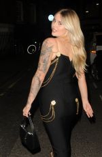 ADRIANNA MICHAELS Heading to Mano Mayfair in London 08/04/2023
