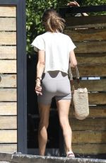 ALESSANDRA AMBROSIO Arrives at Pilates Class in Beverly Hills 08/29/2023