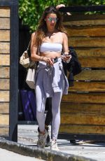 ALESSANDRA AMBROSIO Leaves a Gym in Los Angeles 08/15/2023