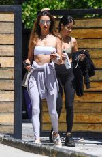ALESSANDRA AMBROSIO Leaves a Gym in Los Angeles 08/15/2023