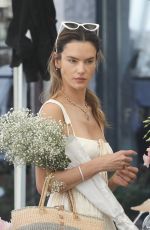 ALESSANDRA AMBROSIO Out at Farmer