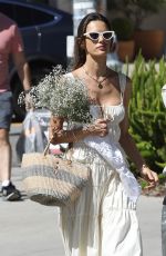 ALESSANDRA AMBROSIO Out at Farmer