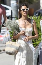 ALESSANDRA AMBROSIO Out at Farmer