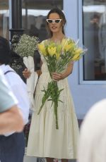 ALESSANDRA AMBROSIO Out at Farmer