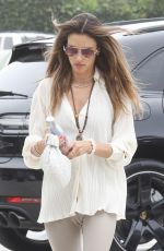 ALESSANDRA AMBROSIO Out Shopping and Lunch at Country Mart in Malibu 08/25/2023