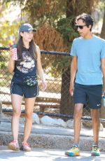 ALISON BRIE Out Hiking in Los Angeles 08/29/2023