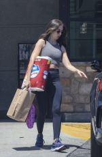 ALISON BRIE Out Shopping at Gelson