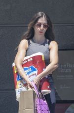 ALISON BRIE Out Shopping at Gelson