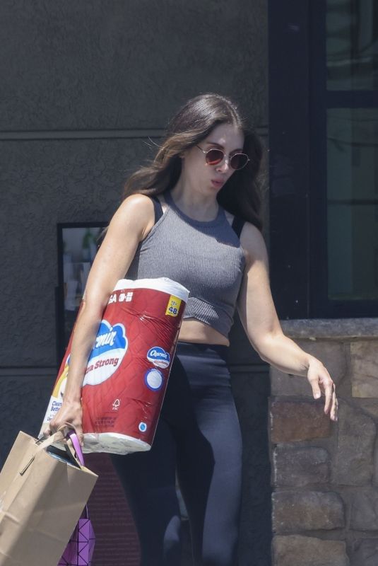 ALISON BRIE Out Shopping at Gelson