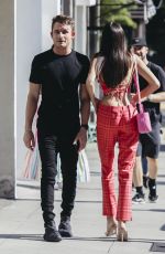 ALLY LEWBER at a Filming Session in West Hollywood 08/05/2023