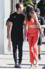 ALLY LEWBER at a Filming Session in West Hollywood 08/05/2023