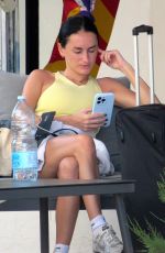 AMBER DAVIES Takes Selfies on the Beach in Mallorca 08/23/2023