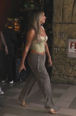 ANASTASIA KARANIKOLAOU Arrives at Her Vodka Launch Party at The Sugar Factory in Las Vegas 08/26/2023