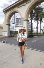 ANGELIQUE CABRAL at Sag Strike at Paramount Studios and Netflix in Hollywood 08/09/2023