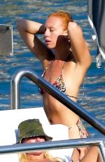 ANNA ERMAKOVA in Bikini at a Beach in France 08/23/2023