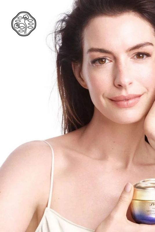 ANNE HATHAWAY for Shiseido Campaign 2023