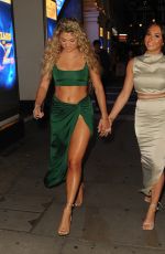 ANTIGONI BUXTON and PAIGE THORNE Night Out in London 08/04/2023