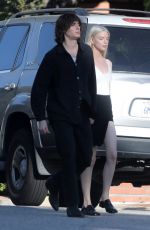 ANYA TAYLOR-JOY and Malcolm McRae Leaves a Friend