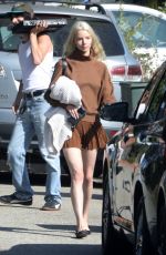 ANYA TAYLOR-JOY Wearing Her Wedding Ring Out with Malcolm McRae in Los Angeles 08/10/2023