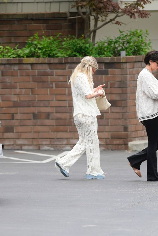 ARIANA MADIX and KATIE MALONEY Arrives at a Friend