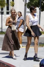 ARIANA MADIX and KATIE MALONEY Arrives at SUR Restaurant in Los Angeles 08/26/2023