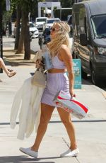 ARIANA MADIX And KATIE MALONEY Filming Shopping Scenes for Vanderpump Rules in Los Angeles 08/05/2023
