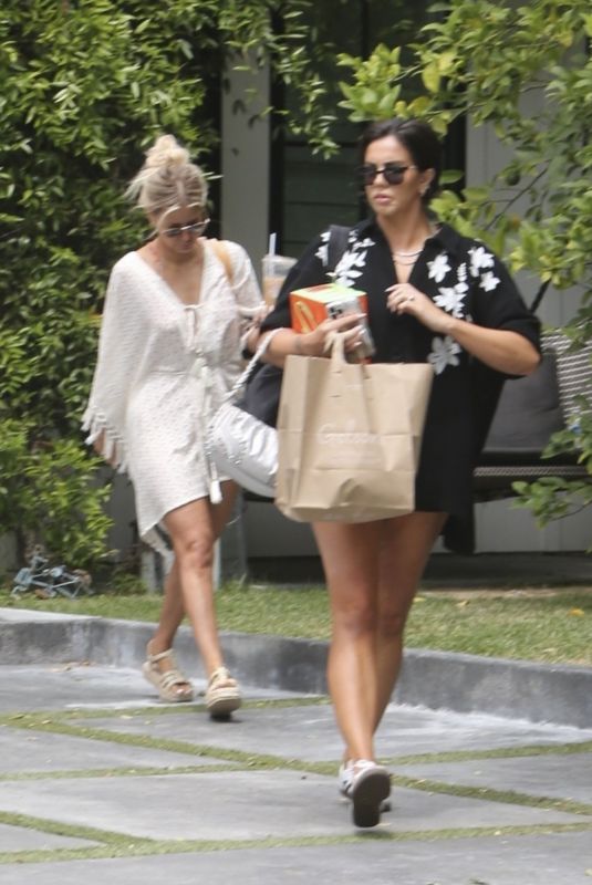 ARIANA MADIX and KATIE MALONEY Out in Los Angeles 08/10/2023