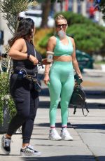 ARIANA MADIX and SHEANA SHAY Filming Vanderpump Rules at a Spa in West Hollywood 08/04/2023
