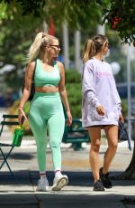 ARIANA MADIX and SHEANA SHAY Filming Vanderpump Rules at a Spa in West Hollywood 08/04/2023