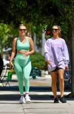 ARIANA MADIX and SHEANA SHAY Filming Vanderpump Rules at a Spa in West Hollywood 08/04/2023
