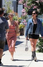 ARIANA MADIX, KATIE MALONEY and BRITTANY CATWRIGHT Filming Vanderpump Rules in Studio City 08/15/2023