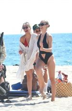 ARIANA MADIX, LALA KENT, SCHEANA SHAY and KATIE MALONEY in Swimsuits Filming at Venice Beach 08/11/2023