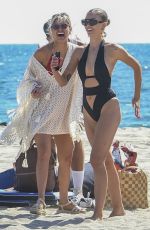 ARIANA MADIX, LALA KENT, SCHEANA SHAY and KATIE MALONEY in Swimsuits Filming at Venice Beach 08/11/2023