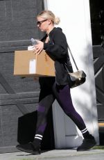 ARIANA MADIX Out Carrying a Box in Los Angeles 08/17/2023