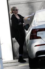 ARIANA MADIX Out Carrying a Box in Los Angeles 08/17/2023