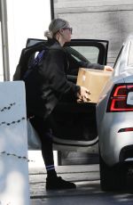 ARIANA MADIX Out Carrying a Box in Los Angeles 08/17/2023