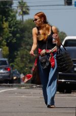 ASHLEE SIMPSON Out and About in Los Angeles 08/03/2023