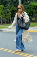 ASHLEE SIMPSON Out in Beverly Hills 08/09/2023