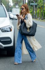 ASHLEE SIMPSON Out in Beverly Hills 08/09/2023