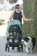 ASHLEIGH BARTY Out with Her Baby and Dog in Brisbane 08/22/2023