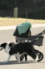 ASHLEIGH BARTY Out with Her Baby and Dog in Brisbane 08/22/2023