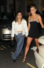 ASHLEY ROBERTS and BERKHA SHEWAK Leaves The Arts Club in Mayfair 08/05/2023