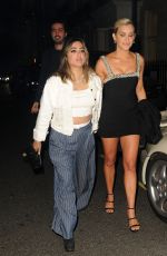 ASHLEY ROBERTS and BERKHA SHEWAK Leaves The Arts Club in Mayfair 08/05/2023