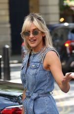ASHLEY ROBERTS Leaves Heart Radio in London 08/10/2023
