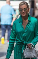ASHLEY ROBERTS Outside Global Radio Studios in London 08/09/2023