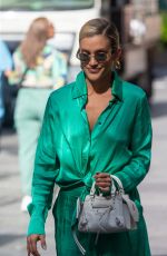 ASHLEY ROBERTS Outside Global Radio Studios in London 08/09/2023