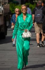 ASHLEY ROBERTS Outside Global Radio Studios in London 08/09/2023