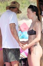 AURORA RAMAZZOTTI in Bikini at a Beach in Italy 08/24/2023